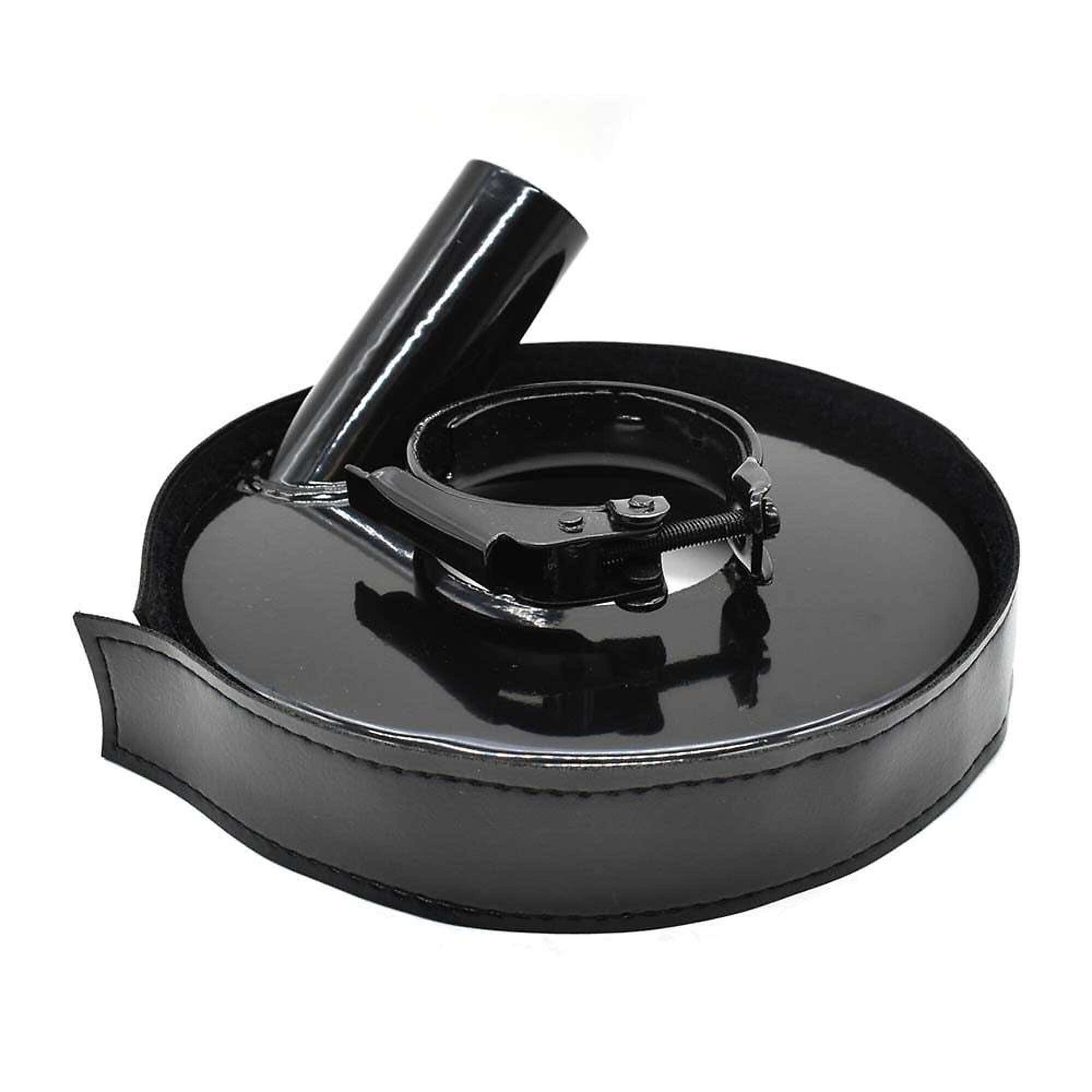 Hardin DS7SL 7 Inch Vacuum Metal Dust Shroud Cover with 3 Inch Grinder Neck ID Opening